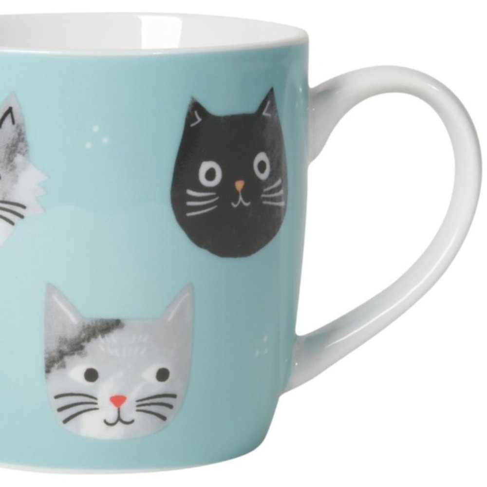 Coffee Mug Cats Meow NWT 12 oz Cats by Now Designs
